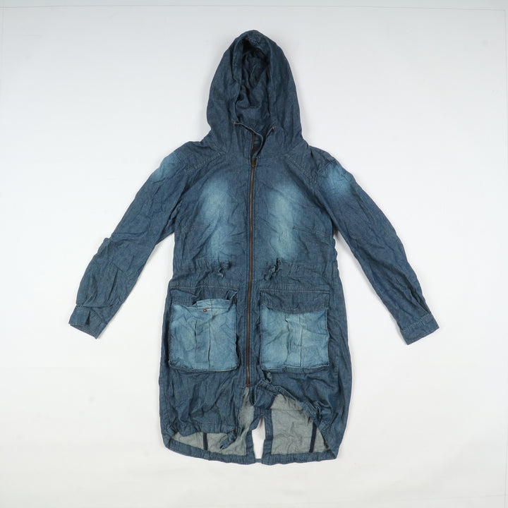 Cappotti, trench e giacche jeans vintage uomo donna 15pz