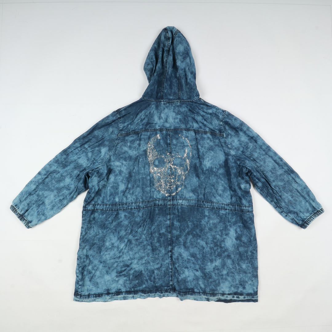 Giacche e gilet jeans vintage uomo donna 38pz con decorazioni anni 80/90/2000