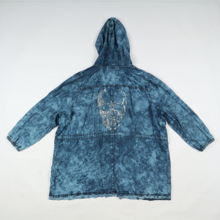 Giacche e gilet jeans vintage uomo donna 38pz con decorazioni anni 80/90/2000