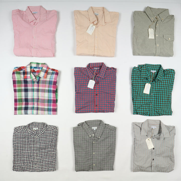 Steve Alan stock camicie nuove box da 49pz fondo di magazzino