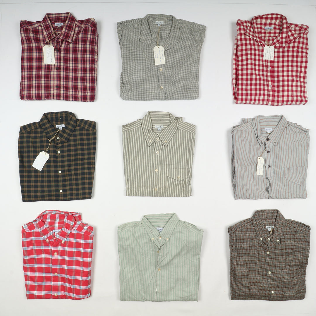 Steve Alan stock camicie nuove box da 49pz fondo di magazzino