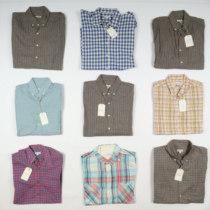 Steve Alan stock camicie nuove box da 49pz fondo di magazzino