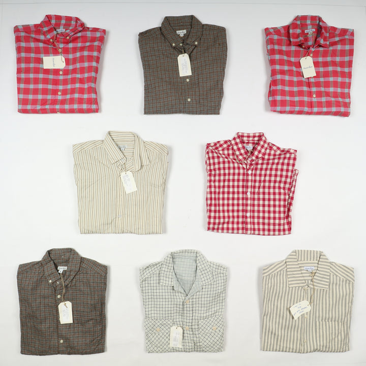 Steve Alan stock camicie nuove box da 49pz fondo di magazzino