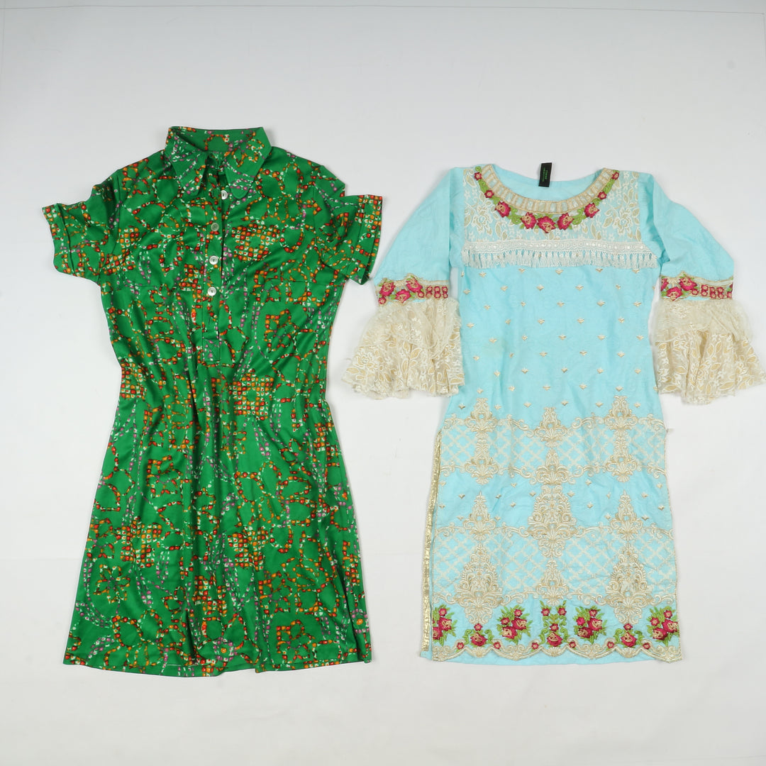 Stock lotto Vestiti abiti estivi vintage donna 31pz anni 60' 70' 80'