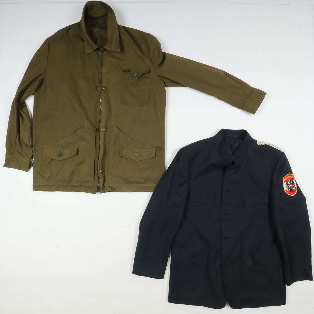 Abbigliamento militare e civile box misto 44pz soft air caccia pesca army
