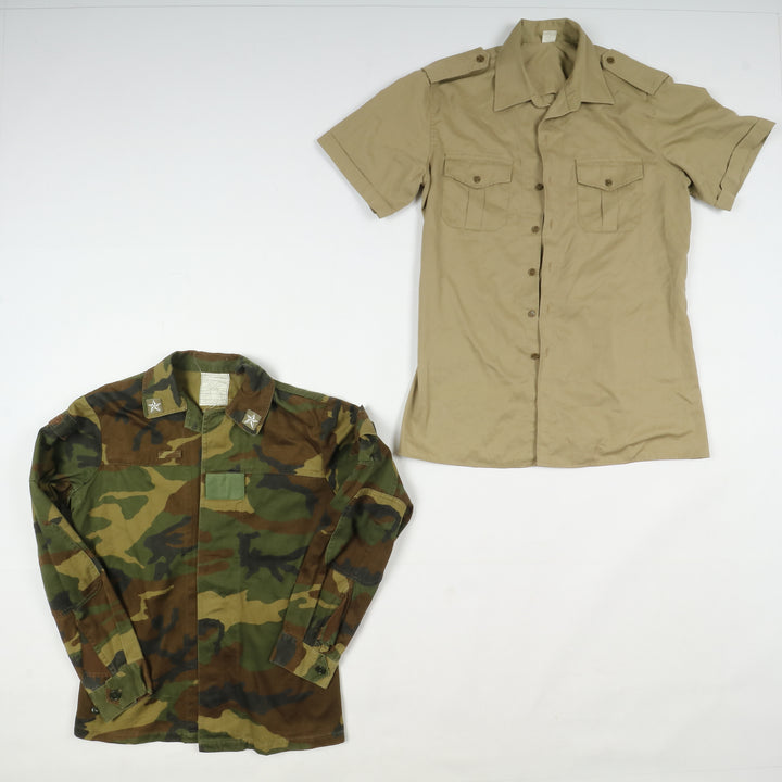 Abbigliamento militare e civile box misto 44pz soft air caccia pesca army