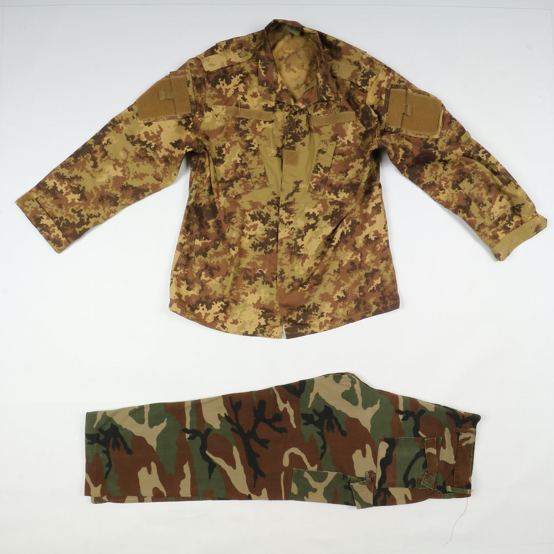 Abbigliamento militare e civile box misto 44pz soft air caccia pesca army