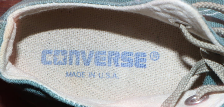 Converse All Star Made in USA size 2 basse verde