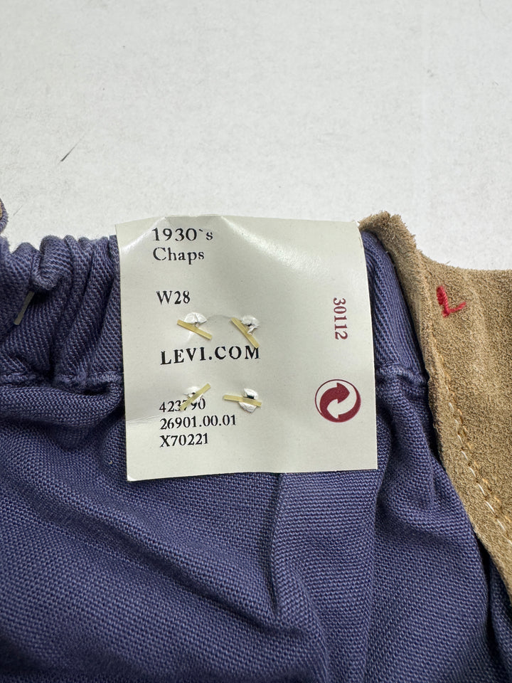 Levi's Vintage Clothing 1930' Chaps W28 jeans nuovo deadstock