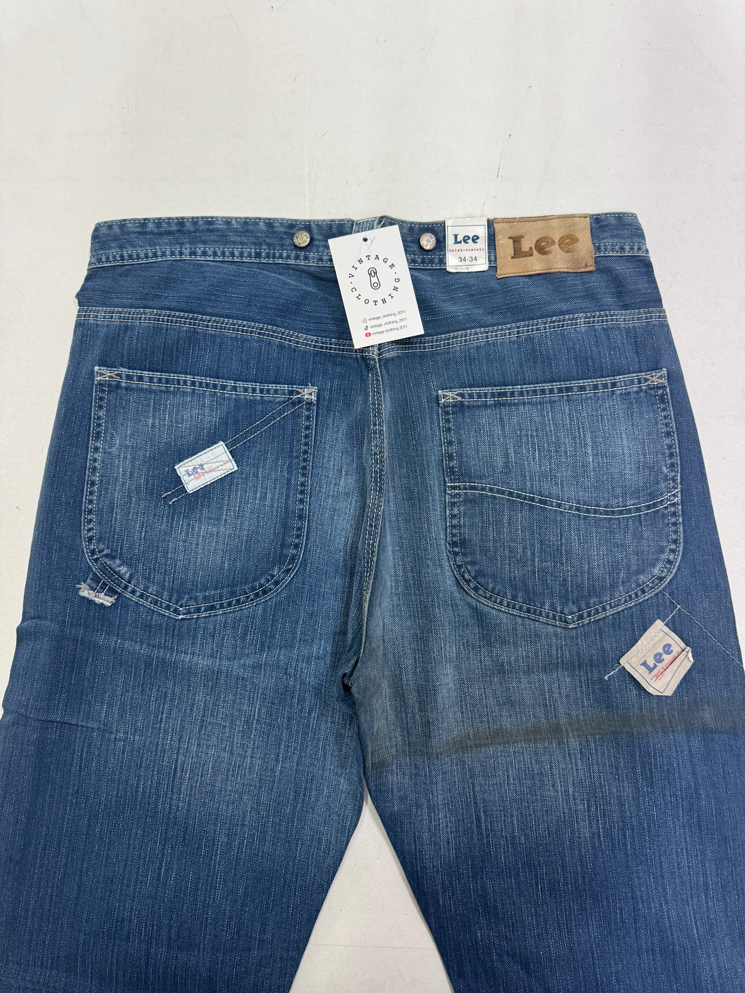 Lee 191z work pant W34 L34 cargo nuovo deadstock