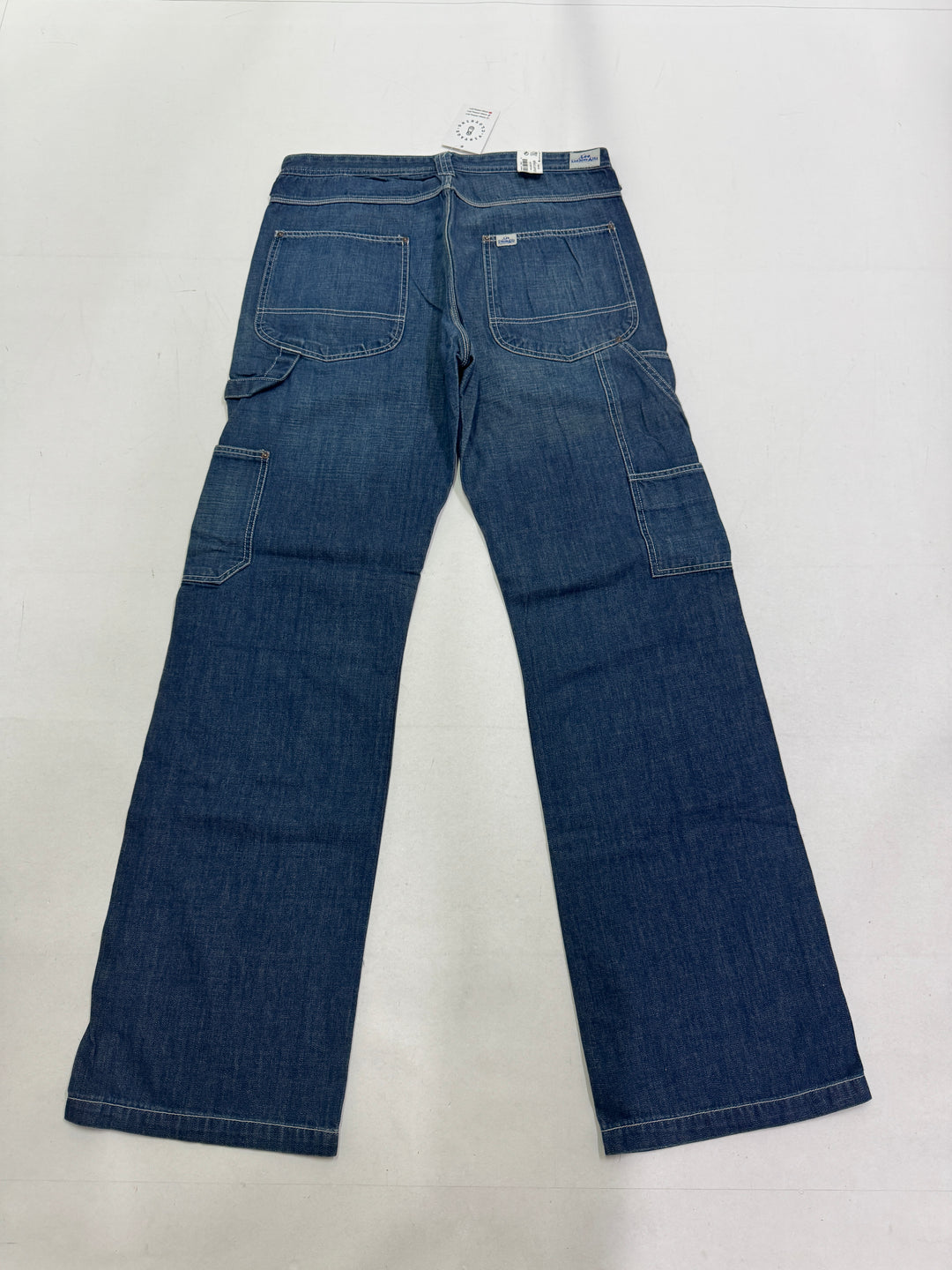 Lee Union Alls Brick Layer rivets W32 L34 cargo nuovo deadstock