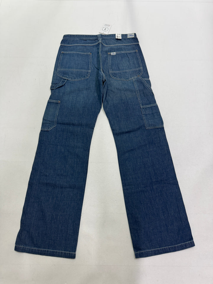 Lee Union Alls Brick Layer rivets W32 L34 cargo nuovo deadstock