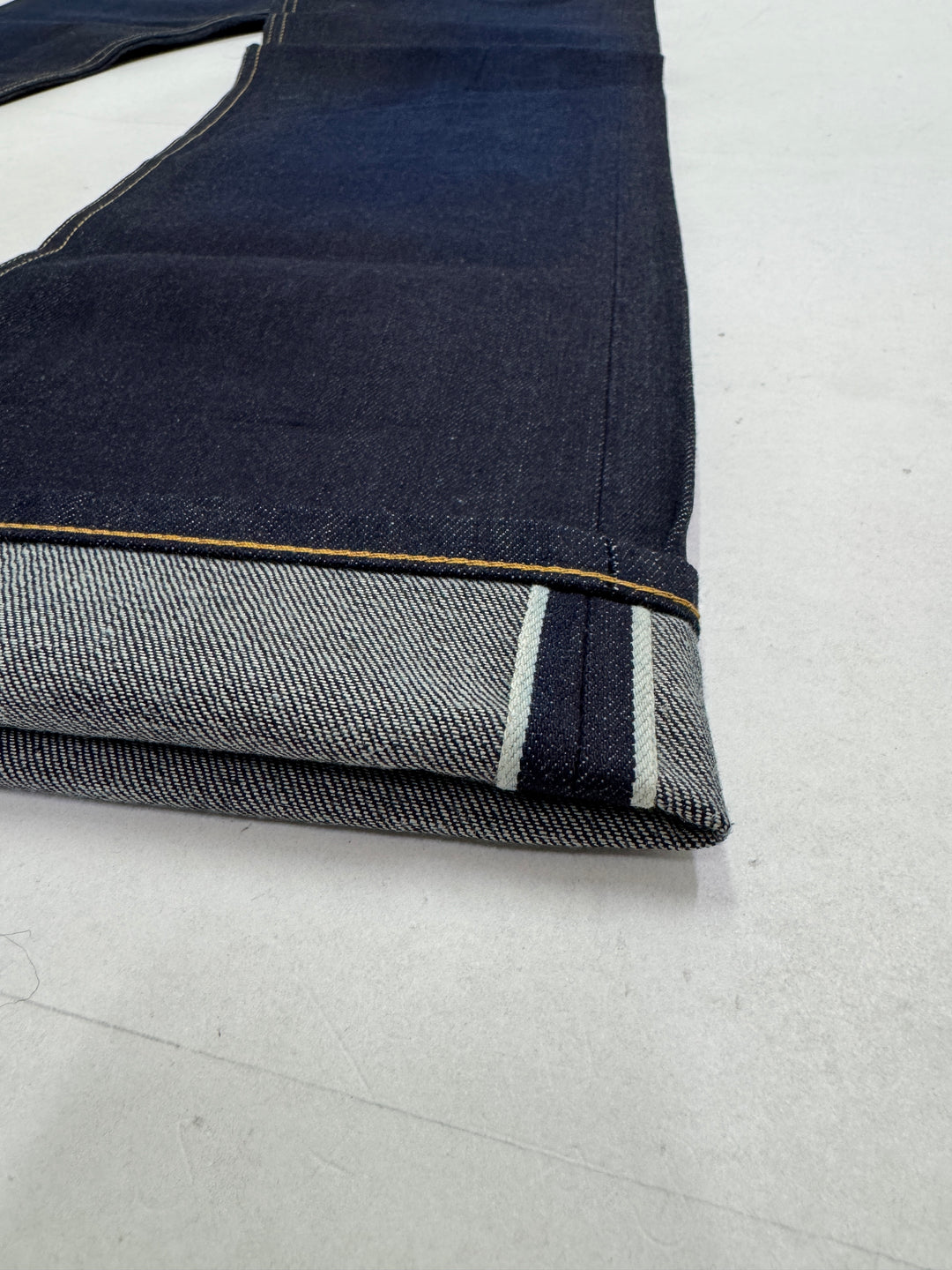 Pace Limited Edition W33 L34 cimosa jeans nuovo Deadstock red line selvedge
