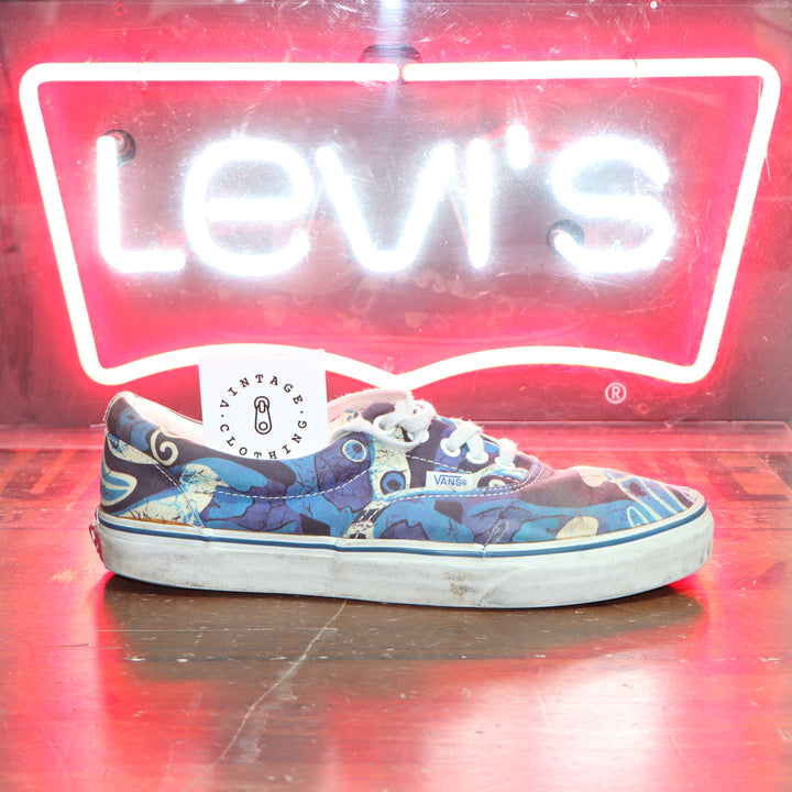 Vans Van Doren basso tela fantasia size Mens 9 Wo's 10.5
