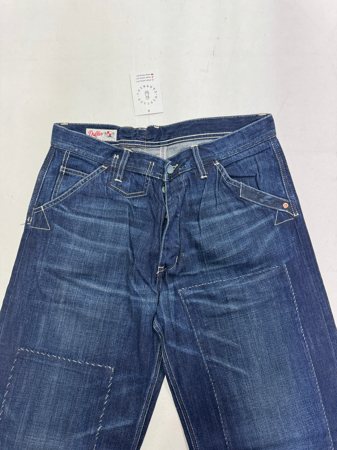 Duffer W34 Relaxed fit work pant jeans nuovo Deadstock
