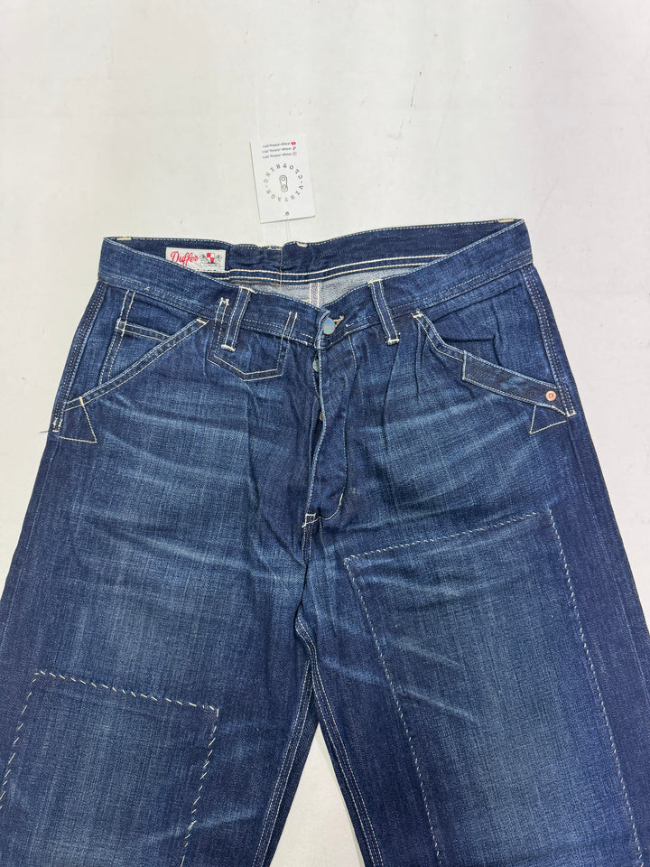 Duffer W34 Relaxed fit work pant jeans nuovo Deadstock