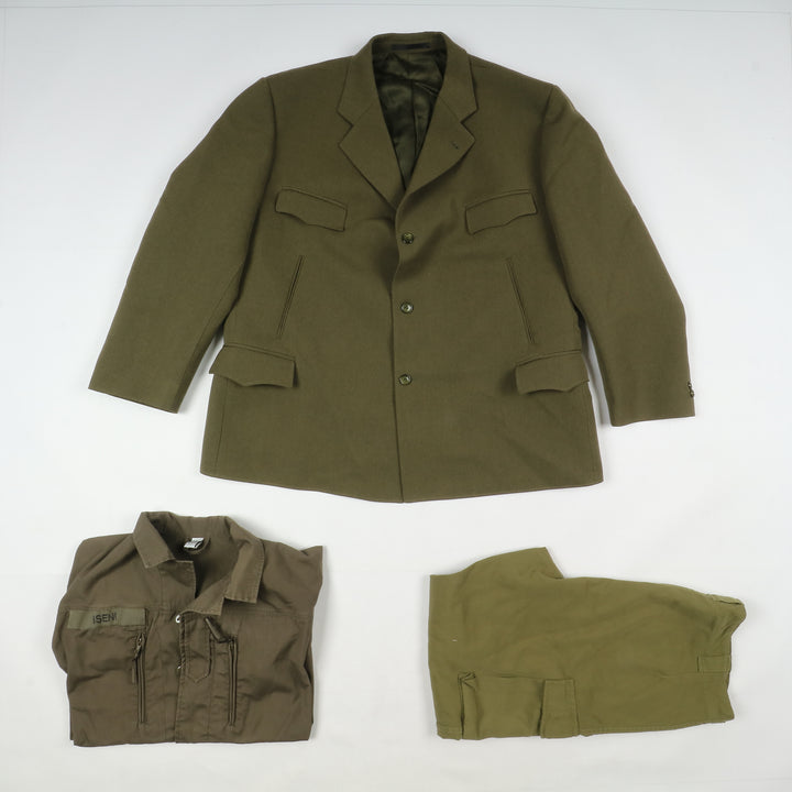 Abbigliamento militare e civile misto caccia pesca soft air lotto da 27pz army