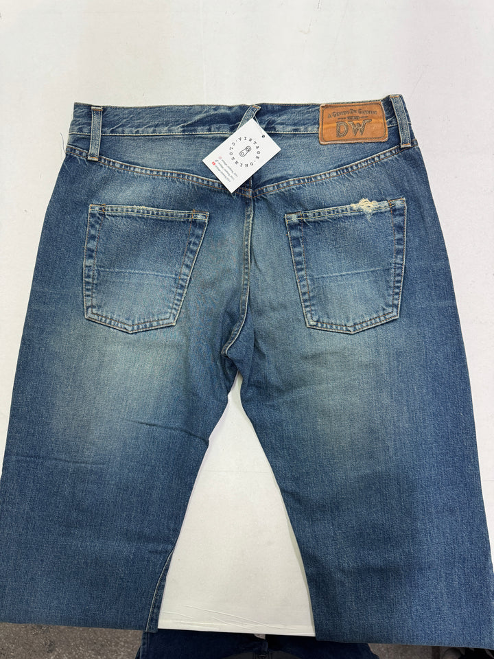Edwin Red Selvage W30 L32 cimosa jeans nuovo Deadstock red line