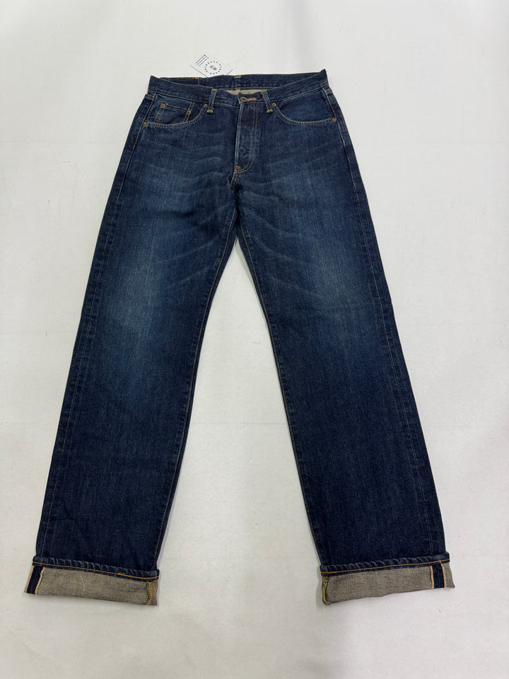 Edwin Red Selvage W30 L32 cimosa jeans nuovo Deadstock red line