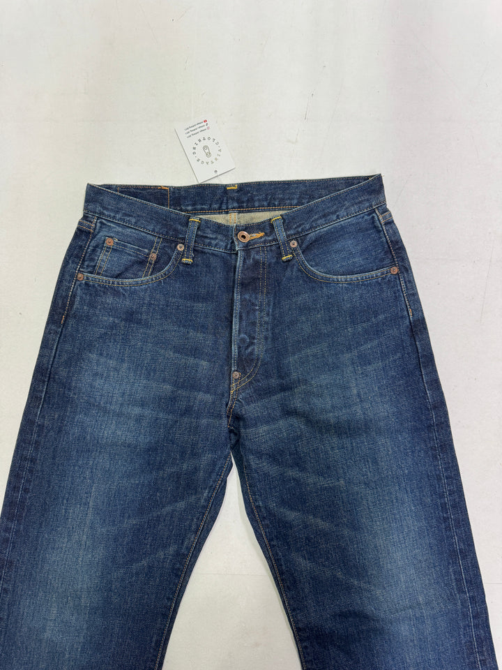 Edwin Red Selvage W30 L32 cimosa jeans nuovo Deadstock red line