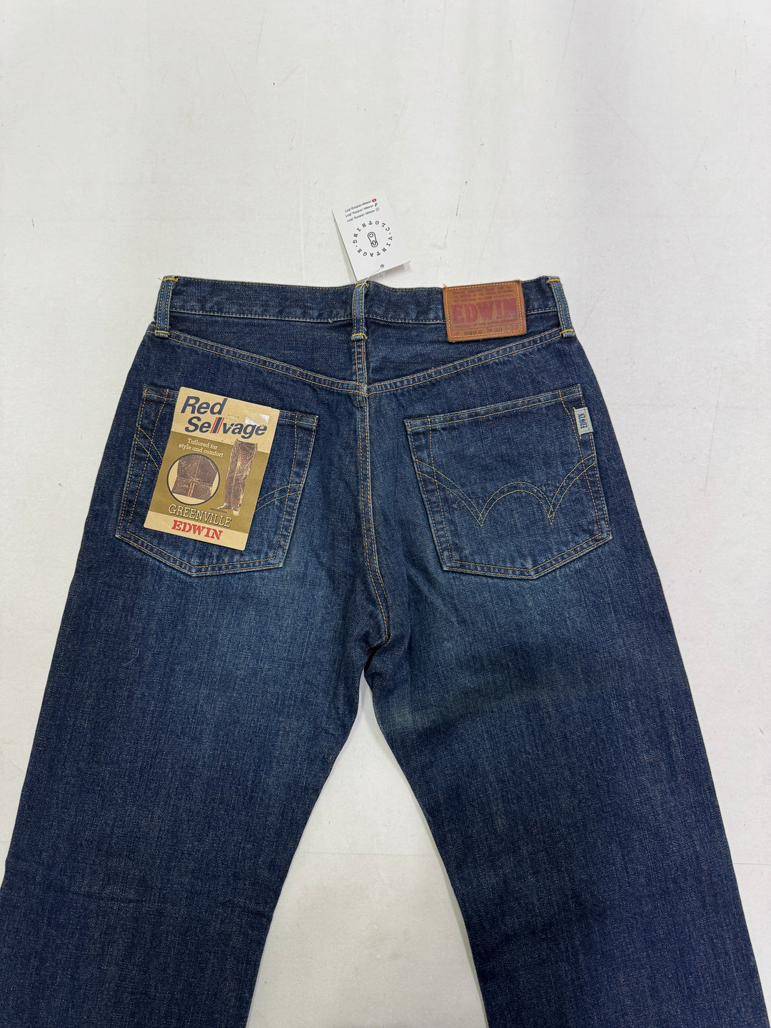 Edwin Red Selvage W30 L32 cimosa jeans nuovo Deadstock red line