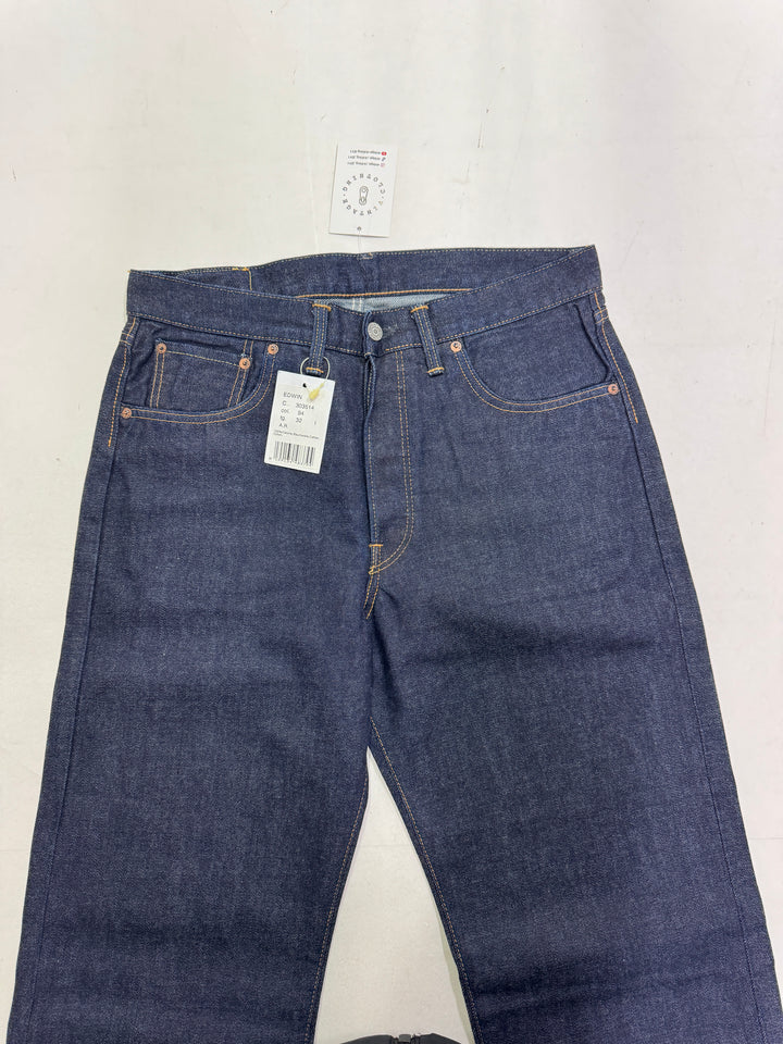 Edwin Special X Model W32 L33 cimosa jeans nuovo Deadstock red line