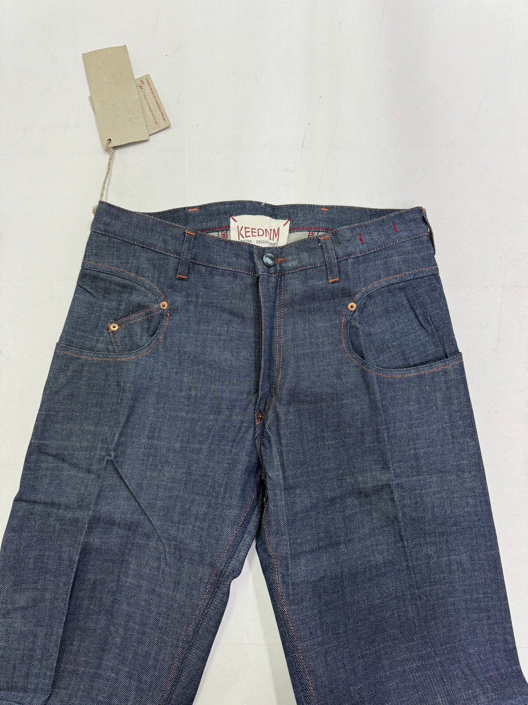 Keednim rivets jeans W33 vintage nuovo Deadstock
