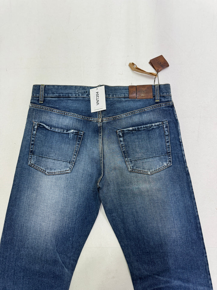 2Men New Japan jeans W34 cimosa red line nuovo Deadstock