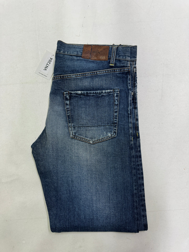 2Men New Japan jeans W34 cimosa red line nuovo Deadstock