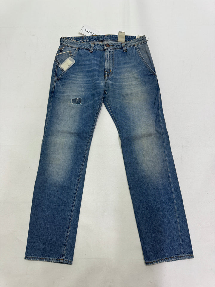 People+ chino jeans W31 cimosa red line nuovo Deadstock