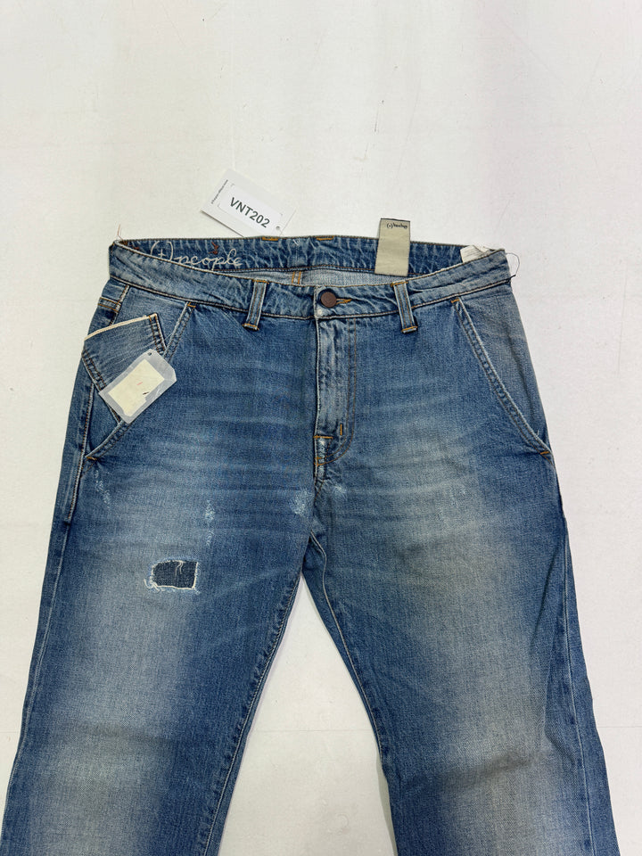 People+ chino jeans W31 cimosa red line nuovo Deadstock