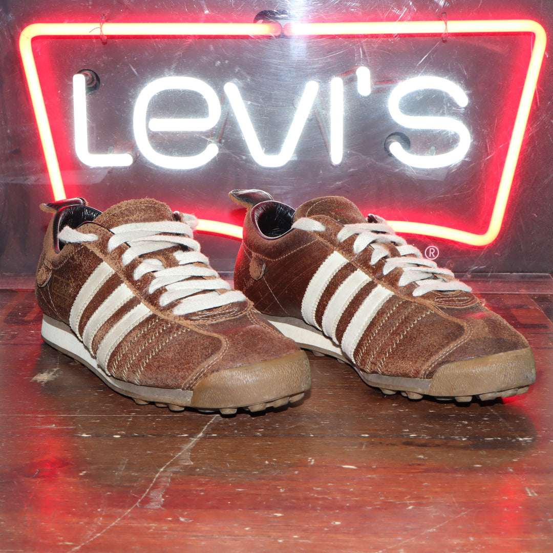 Adidas Chile 62 10/2008 pelle marrone Numero Eur 41 1/3  UK 7  1/2  US 8