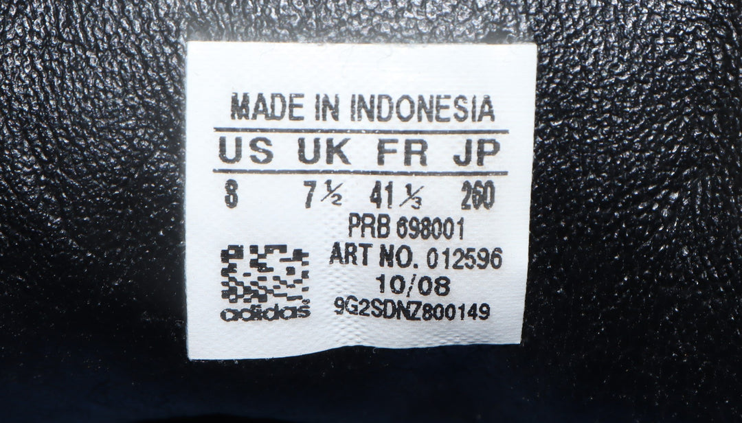 Adidas Chile 62 10/2008 pelle marrone Numero Eur 41 1/3  UK 7  1/2  US 8