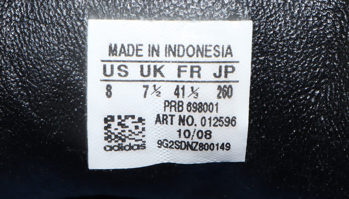 Adidas Chile 62 10/2008 pelle marrone Numero Eur 41 1/3  UK 7  1/2  US 8