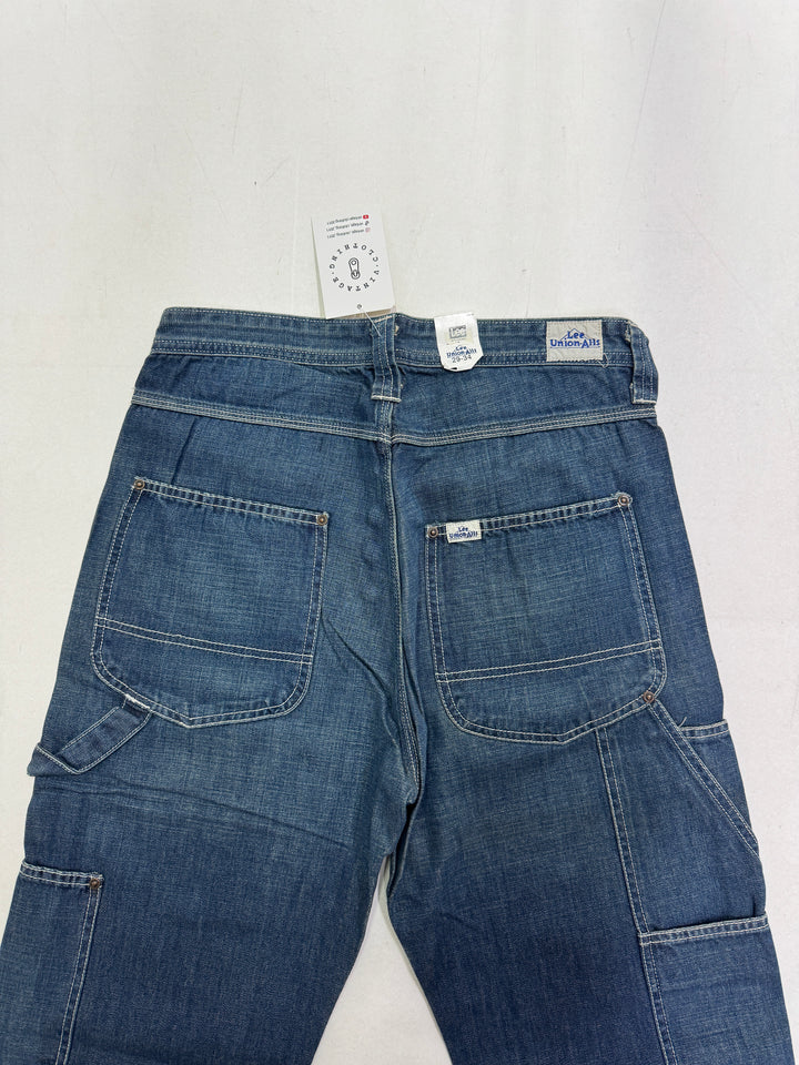 Lee Union Alls Brick Layer W29 L34 cargo nuovo deadstock