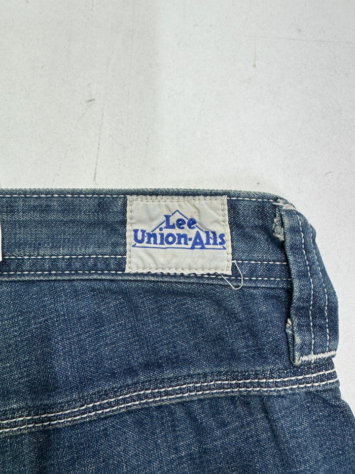 Lee Union Alls Brick Layer W29 L34 cargo nuovo deadstock