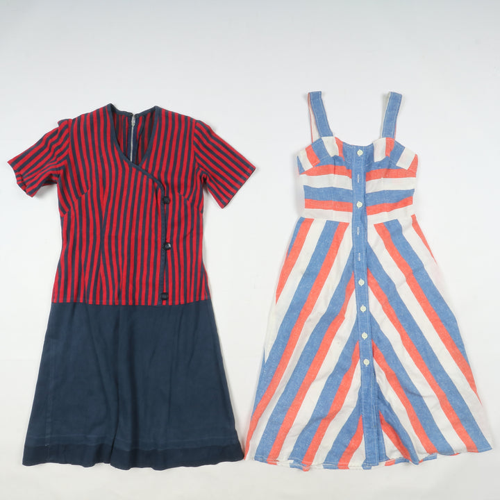 Stock lotto Vestiti abiti Estivi vintage donna 32 pz colorati