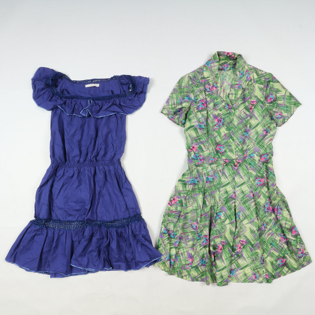 Stock lotto Vestiti abiti Estivi vintage donna 32 pz colorati