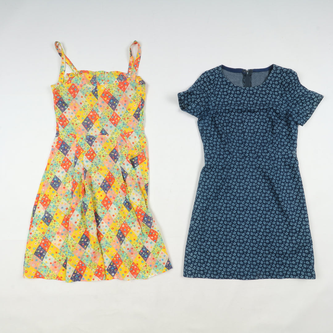 Stock lotto Vestiti abiti Estivi vintage donna 32 pz colorati