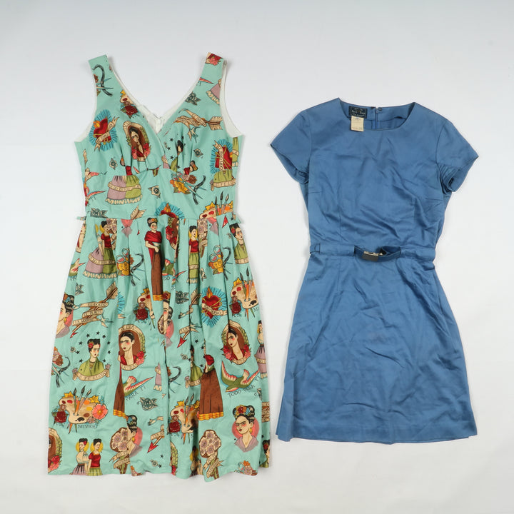 Stock lotto Vestiti abiti Estivi vintage donna 32 pz colorati