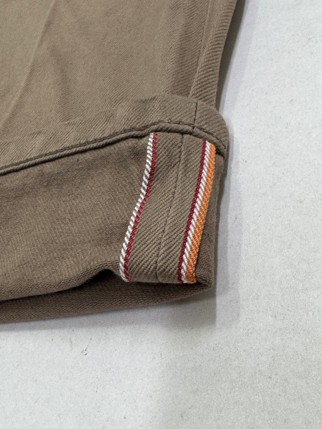Fortela mod. Piatto cimosa W34 chino pants verde nuovo con cartellino Deadstock