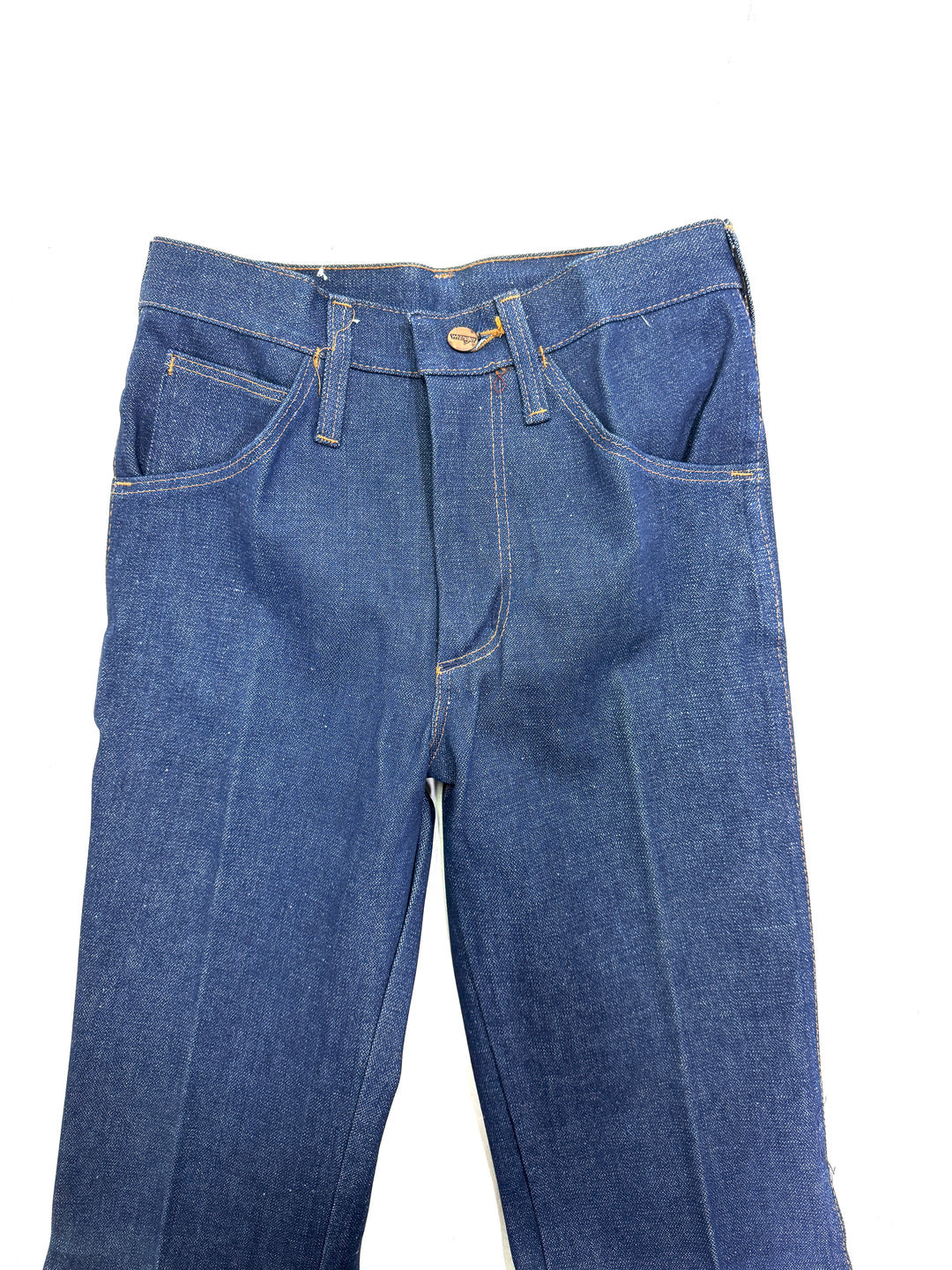 Wrangler western cut Flare W27 L35 made in Belgium anni 70&