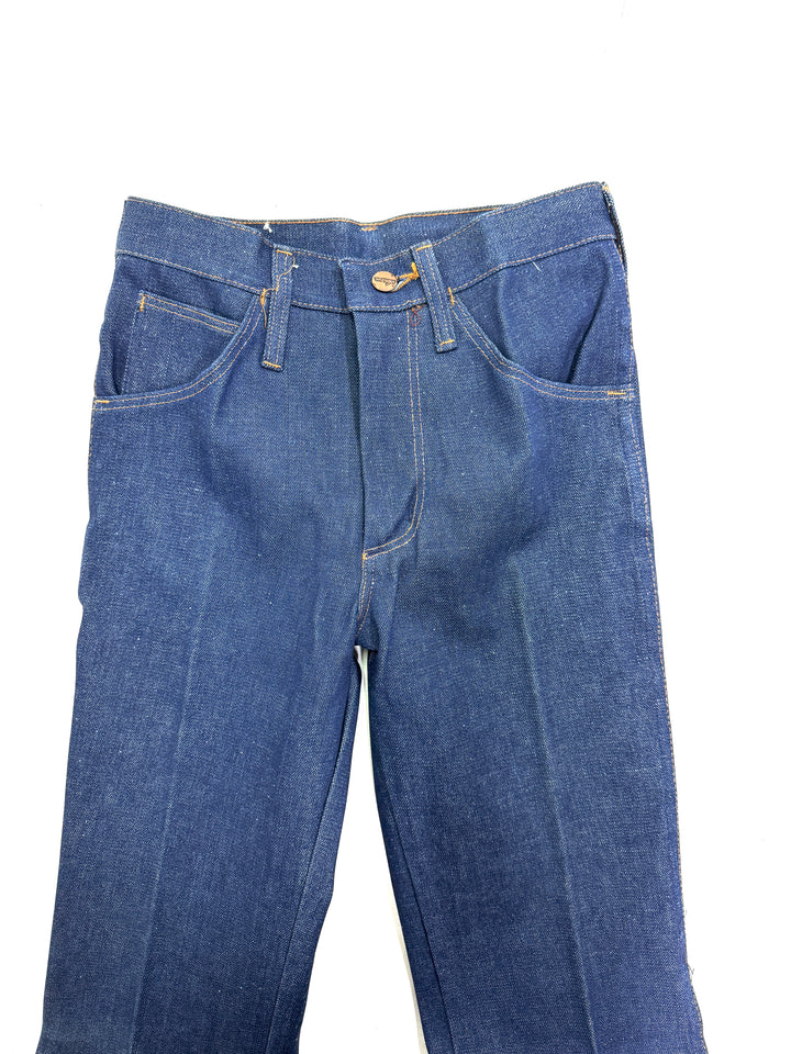Wrangler western cut Flare W27 L35 made in Belgium anni 70&