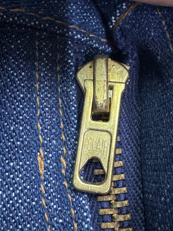 Wrangler western cut Flare W27 L35 made in Belgium anni 70&