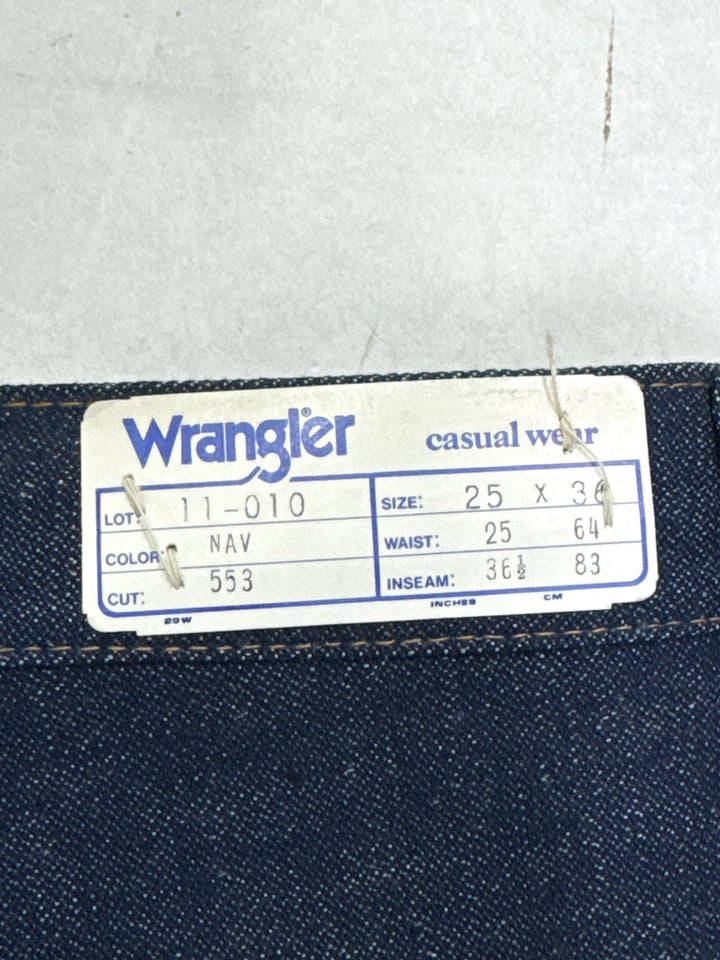 Wrangler western cut Flare W25 L36 made in Belgium anni 70&