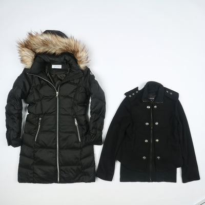 Giacche firmate invernali vintage donna 12pz Blauer, Pinko, CK, Vans....