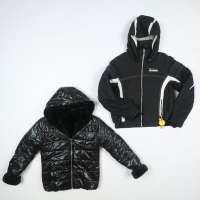 Giacche firmate invernali vintage donna 12pz Blauer, Pinko, CK, Vans....