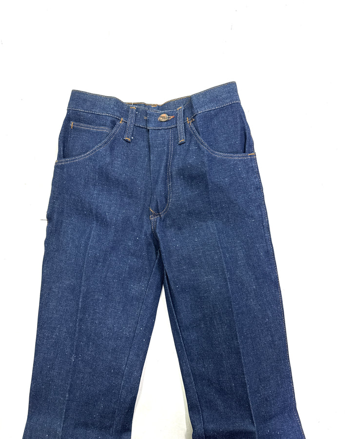 Wrangler western cut Flare W26 L35 made in Belgium anni 70&