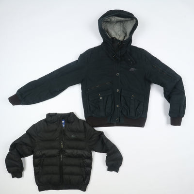Giacche firmate sportive invernali vintage uomo donna 13pz Nike, Adidas....