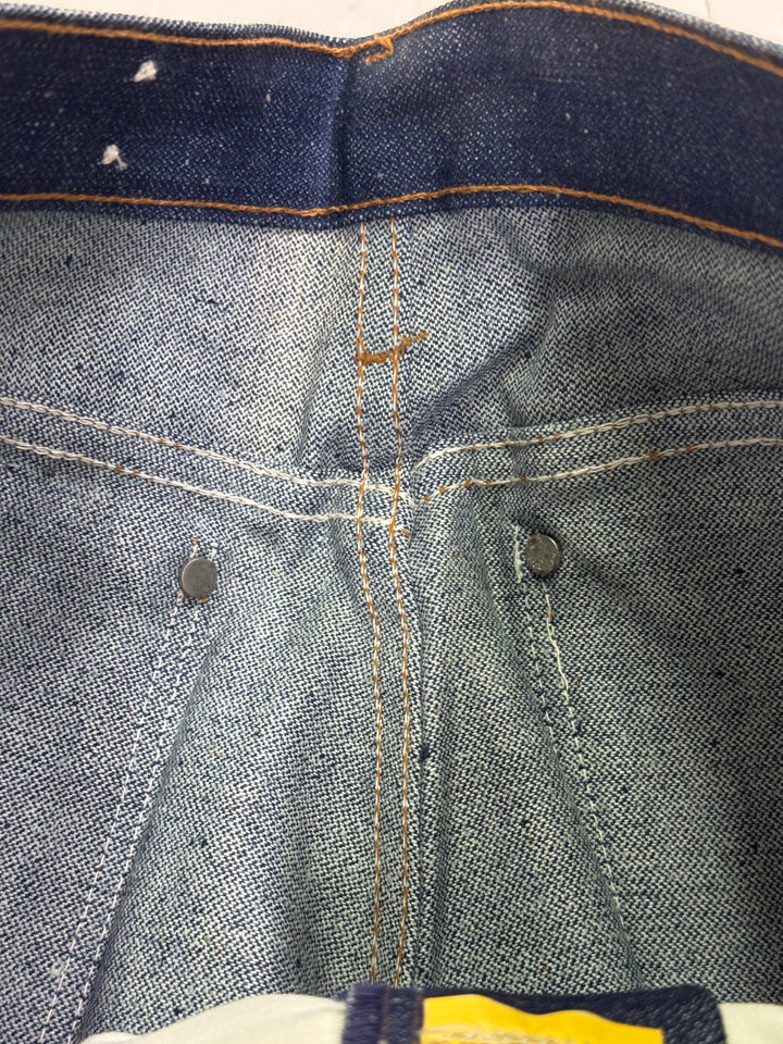 Wrangler western cut rivets W28 L36 made in Belgium anni 70&